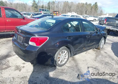 2013 Subaru Impreza 2.0I Premium z USA, uszkodzony, nr VIN JF1GJAC66DH013964